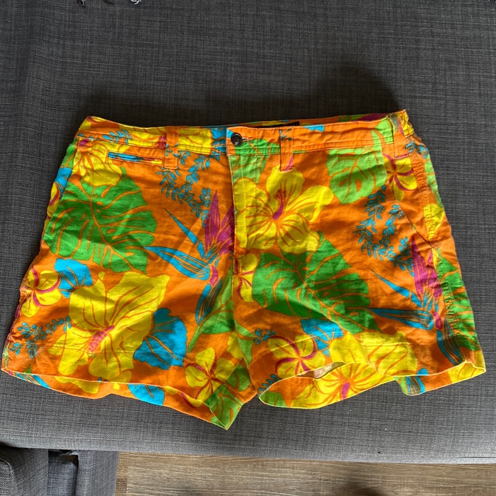 Polo by Ralph Lauren Tropical Linen Shorts